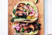 These Vegan Mushroom Tacos Come With Two Sauces!