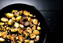 These Pan Fried Brussels Sprouts Will Change Your Mind About This Vegetable