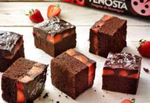 Mouthwatering Chocolate Strawberry Brownie Mouthwatering Chocolate Strawberry Brownie