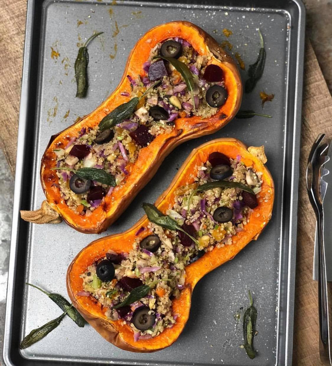 This Is The Best Stuffed Butternut Squash Recipe Ever ...