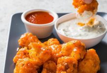 Easy Spicy Cauliflower Bites