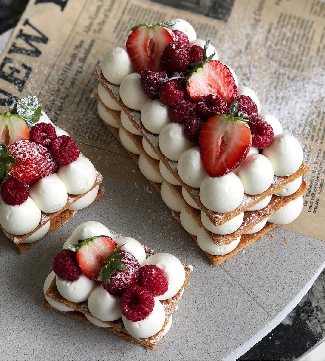 The Strawberry Mille Feuille Is As Delicious As It Looks ...