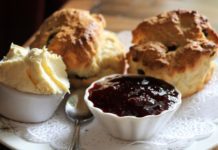 Start Your Day With Cream Scones With Currants