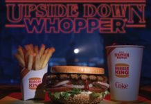 You Can Eat an Upside Down Whopper from Stranger Things at Burger King