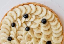 Delicious Banana Custard Tart Recipe