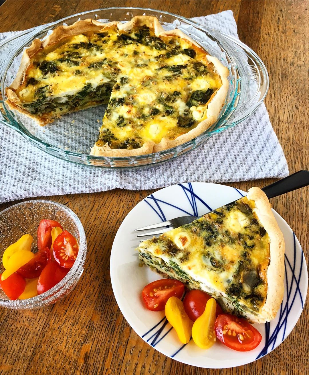 Vegetarian Quiche Sounds Like A Great Idea - falafelandcaviar.com