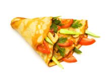 These Savory Crepes are Loaded With Vegetables