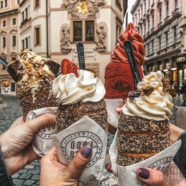 Good Food Coffee and Bakery Home of Prague’s Best Trdelnik
