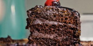 Vegan chocolate cake