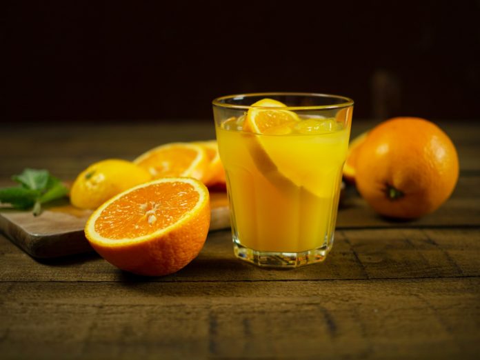 Orange juice tips