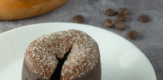 Lava cake. Can be made in an Air fryer