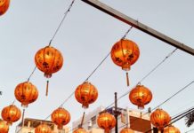 Lanterns for Lunar new year