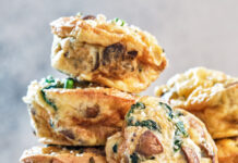 Easy Mushroom and Cheese Muffins Recipe Cheese and mushroom muffins