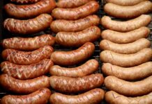 Make These Irish Sausages For a Wholesome St. Patrick’s Day Meal Sausages on a grill