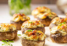 These Cheesy Stuffed Mushrooms are Amazing Stuffed mushrooms with cheese