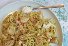 This Chicken and Pesto Pasta is Packed with Protein Chicken pesto pasta